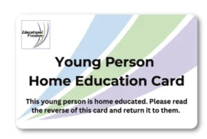 Educational Freedom Young Persons Card