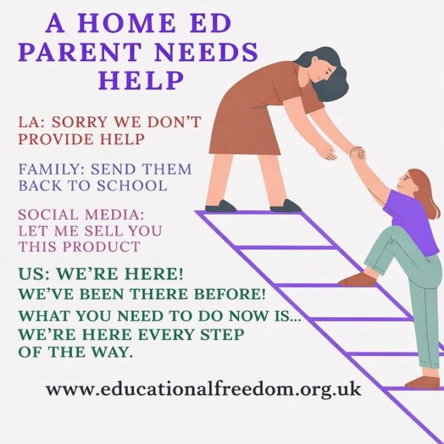 Thinking about home education in the UK?
Getting started can feel overwhelming — but you don’t have to figure it out on your own. 💛

Our website provides clear, factual, and completely free information about home education in the UK — from your legal rights to practical guidance, local support, and helpful resources to get you started. 📚✨

Whether you’re simply exploring your options or ready to begin your home education journey, we’re here to help you make informed choices with confidence.

👉 Visit www.educationalfreedom.org.uk
 to learn more and explore today.

#HomeEducationUK #HomeEdSupport #LearningAtHome #UKParents #HomeEducationInfo