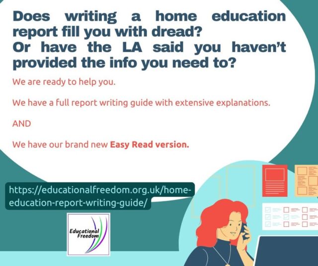 BRAND NEW Easy Read version of our report writing guide is now available, along with our revamped comprehensive guide, both available on our website now. 
We would love your feedback. 
We hope these changes make replying to LA enquiries less stressful, both guides include everything the LA needs to know about the education.