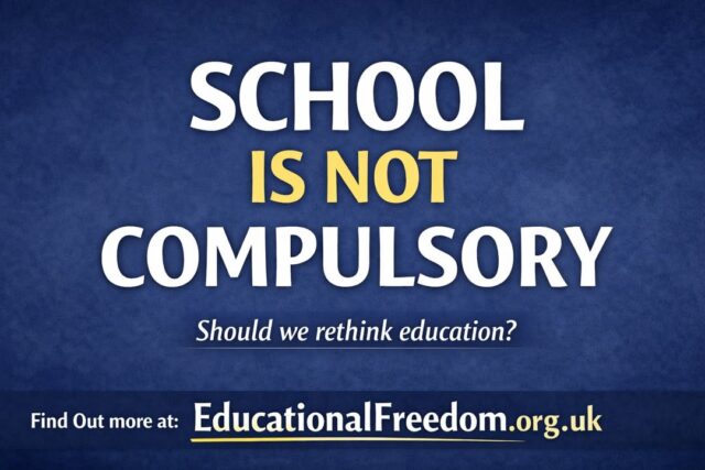 School is not compulsory.  
Home education is a valid alternative to school - read to find out more. 

https://educationalfreedom.org.uk/school-isnt-compulsory-yes-really/