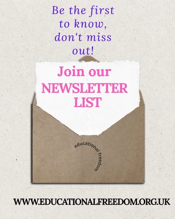 Home educators: This Is Our Last Window to Protect Home Education
The final EHE consultation is expected to be released in the coming weeks (months if we are lucky). When it arrives, it will be the final moment for families to speak before the government pushes ahead with mandatory home visits and compulsory assessments.

This isn’t a distant threat anymore.
It’s on our doorstep.

⚡ You need to be ready the moment it drops.
Sign up to our newsletter to receive immediate alerts, plus early briefings that explain exactly what the new bill means for your family and how to respond to the EHE consultation — in plain, human language.

👉 If we don’t act now, we may not get another chance.