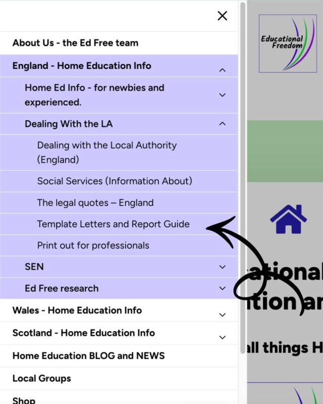 What’s your favourite part of the website? I always love hearing what people naturally gravitate toward because everyone seems to find something different that speaks to them. For me, it has to be the templates and the step‑by‑step guidance on how to respond to Local Authorities. They’re clear, calm, and genuinely empowering — especially for families who are feeling overwhelmed or unsure where to start.

But honestly, I’m completely biased because I also adore the resource page, the blog, the nation‑specific guidance, the SEN support, the exam information… the list really is endless. Every time I dip back into the site, I find something else that feels helpful or reassuring.

So now I’m curious — what’s your favourite part of the site? I love seeing which sections people rely on the most because it helps us understand what families truly need and value.
