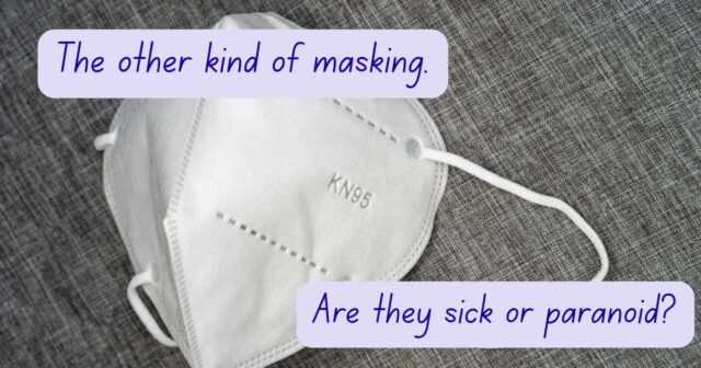 The other kind of masking... Are they sick or paranoid?

Being a clinically vulnerable family in home education has it's challenges.

https://educationalfreedom.org.uk/clinically-vulnerable-home-educators/

#educationalfreedom #cevfamilies #homeeduk #homeeducationuk #stillmasking #cvfamilies #homeeducationlookslikethis
