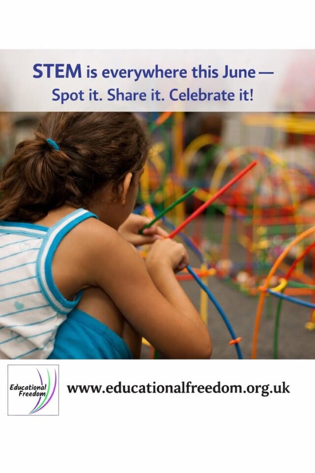 June offers countless opportunities to spot STEM in everyday life. From measuring ingredients for summer recipes to observing how plants grow in warmer weather, STEM concepts appear naturally throughout the month. Maybe your child calculated distances on a walk, explored shadows in the sunshine, or asked a brilliant question about how something works. Share a real life STEM moment from your June learning week. These examples help families see that STEM doesn’t need to be intimidating — it’s already happening all around us.