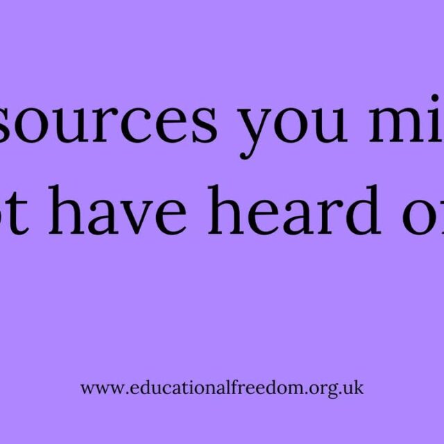 Educational Freedom - UK Home Education information and support page.