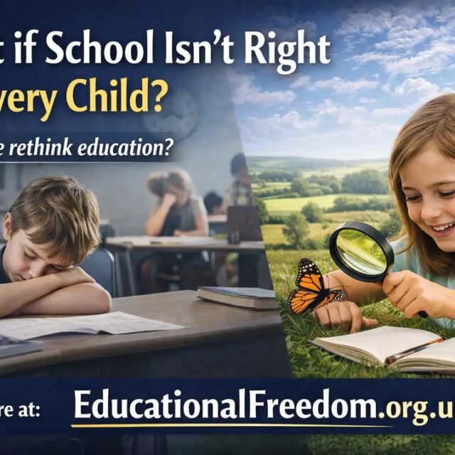 Educational Freedom - UK Home Education information and support page.