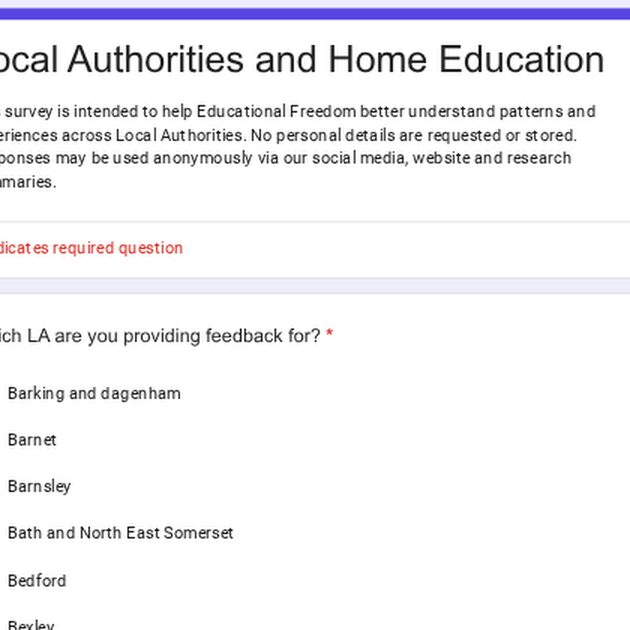 Educational Freedom - UK Home Education information and support page.
