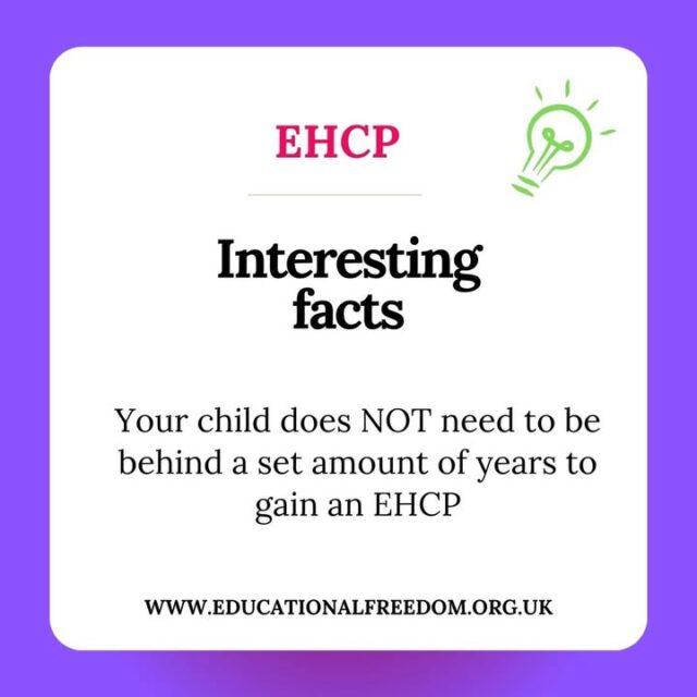 Do not believe it when people say your child has to be behind in years to get an EHCP. It is down to individual need. Point 6.1 of the Code of Practice states: All children and young people are entitled to an appropriate education, one that is appropriate to their needs, promotes high standards and the fulfilment of potential. This should enable them to: Achieve THEIR best! If you need help applying for an EHCP please head to the SEN section of out website!
